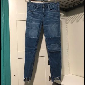 American Eagle Super Stretch Jegging Ankle Denim